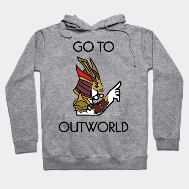 Go to Outworld Hoodie by Jawes